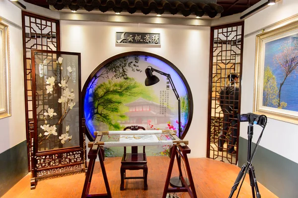 Suzhou Cina Apr 2016 Esposizione Uno Dei Padiglioni Dell Humble — Foto Stock