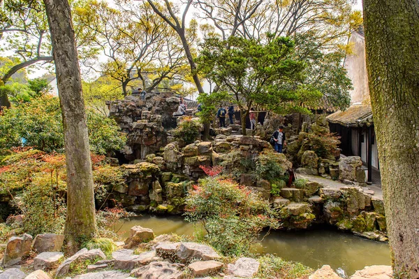 2016年4月1日 ユネスコ世界遺産に登録された蘇州の中国庭園 謙虚な管理者の庭 — ストック写真