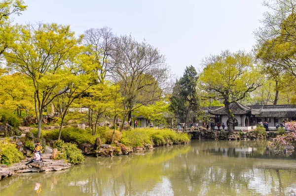 Suzhou China Apr 2016 Humilde Jardim Administrador Jardim Chinês Suzhou — Fotografia de Stock
