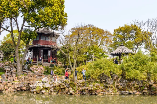 Suzhou China Abr 2016 Naturaleza Del Jardín Del Administrador Humilde — Foto de Stock