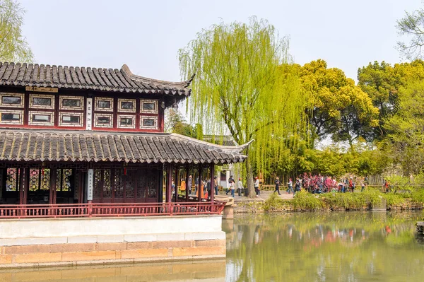 Suzhou China Apr 2016 Humilde Jardim Administrador Jardim Chinês Suzhou — Fotografia de Stock