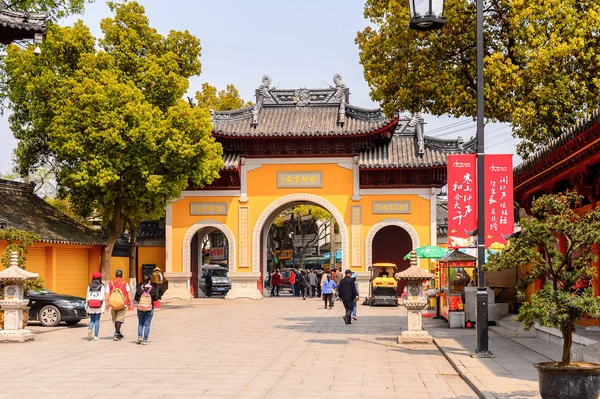 Suzhou China Abr 2016 Complejo Del Templo Bao Suzhou Provincia —  Fotos de Stock