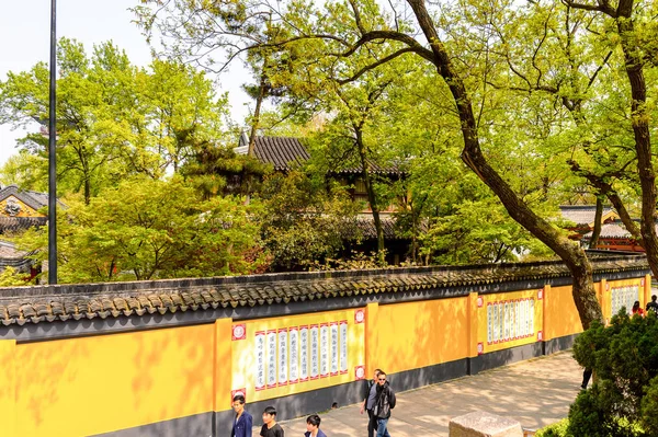 2016年4月1日 中国江蘇省蘇州の宝園寺院複合施設 中国の仏寺の一つ — ストック写真
