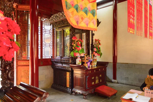 Suzhou China Abr 2016 Estatua Buda Pagoda Del Templo Norte —  Fotos de Stock