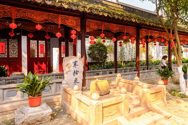 Suzhou China Abr 2016 Complejo Del Templo Bao Suzhou Provincia —  Fotos de Stock