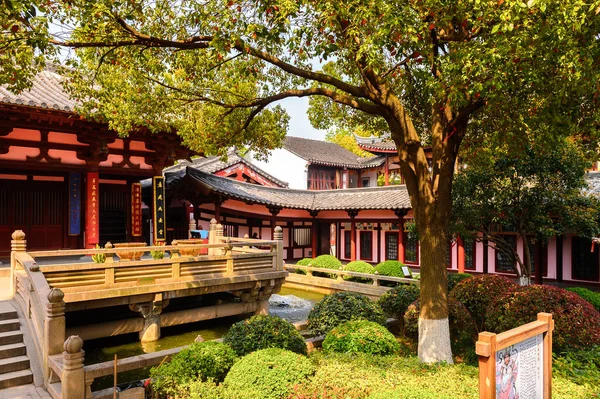 Suzhou China Abr 2016 Complejo Del Templo Bao Suzhou Provincia — Foto de Stock