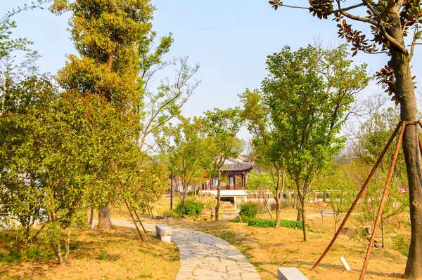 Suzhou China Abr 2016 Naturaleza Vista Colina Del Tigre Suzhou — Foto de Stock