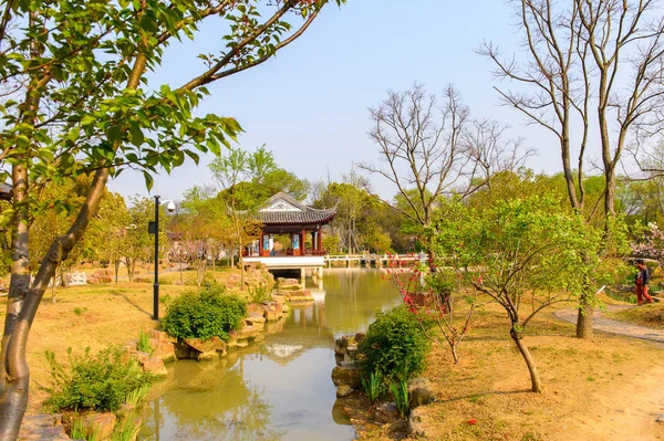 Suzhou Kína Apr 2016 Jellege Tiger Hill Elől Suzhou Kína — Stock Fotó