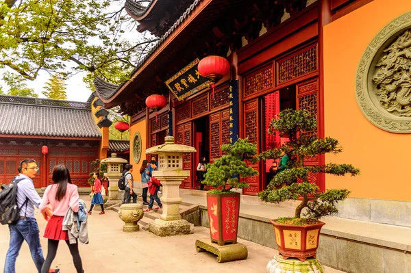 Hangzhou China Abr 2016 Complejo Del Templo Lingyin Templo Del —  Fotos de Stock