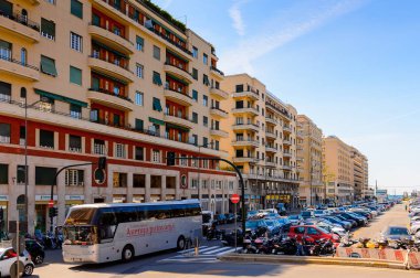 Cenova, İtalya - 4 Mayıs 2016: Cenova'nın Mimarisi, İtalya. Cenova, Liguria'nın başkenti ve İtalya'nın altıncı büyük şehridir.