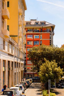 Cenova, İtalya - 4 Mayıs 2016: Cenova'nın Mimarisi, İtalya. Cenova, Liguria'nın başkenti ve İtalya'nın altıncı büyük şehridir.