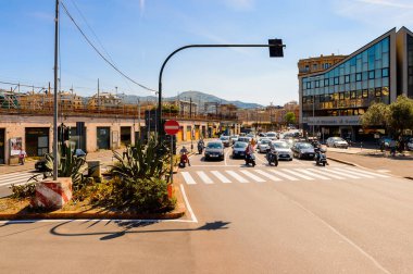 Cenova, İtalya - 4 Mayıs 2016: Cenova'nın Mimarisi, İtalya. Cenova, Liguria'nın başkenti ve İtalya'nın altıncı büyük şehridir.