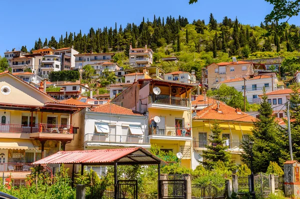 Kastoria Griekenland Apr 2016 Architectuur Van Kastoria West Macedonië Griekenland — Stockfoto