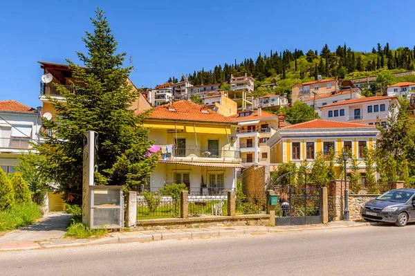 Kastoria Griekenland Apr 2016 Architectuur Van Kastoria West Macedonië Griekenland — Stockfoto