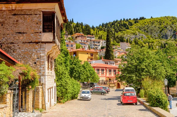 Kastoria Greece Apr 2016 Architecture Kastoria West Macedonia Greece Town — Stock Photo, Image