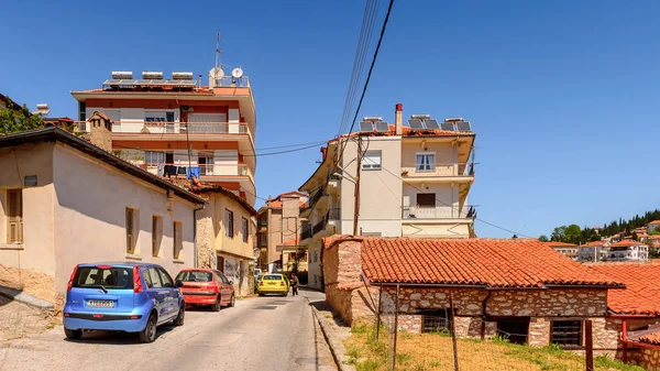 Kastoria Griechenland Apr 2016 Architektur Von Kastoria Westmakedonien Griechenland Die — Stockfoto