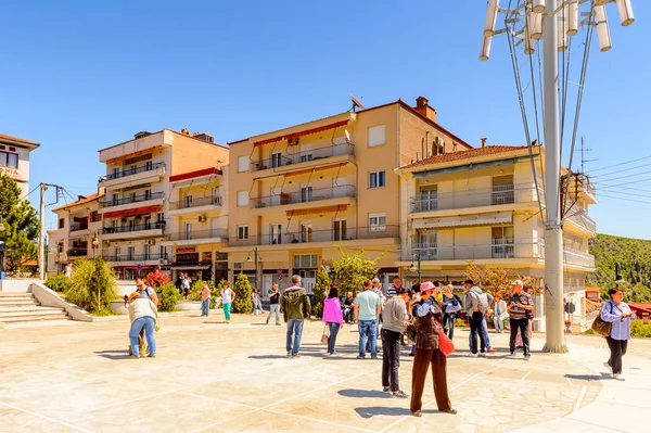 Kastoria Griechenland Apr 2016 Architektur Von Kastoria Westmakedonien Griechenland Die — Stockfoto