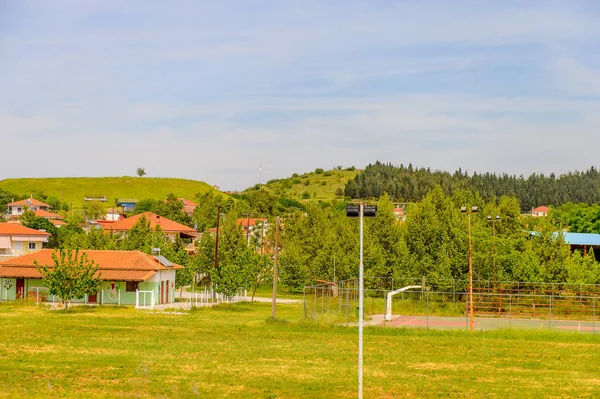 Grecia Apr 2016 Casa Villaggio Grecia Grecia Sacco Belle Campagne — Foto Stock