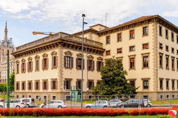 Μιλάνο Ιταλία Μαΐου 2014 Αρχιτεκτονική Του Κέντρου Του Μιλάνου Πρωτεύουσα — Φωτογραφία Αρχείου
