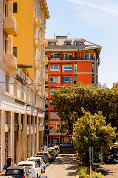 Cenova, İtalya - 4 Mayıs 2016: Cenova'nın Mimarisi, İtalya. Cenova, Liguria'nın başkenti ve İtalya'nın altıncı büyük şehridir.