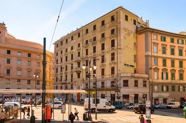 Genoa Itália Maio 2016 Arquitetura Gênova Itália Gênova Capital Ligúria — Fotografia de Stock