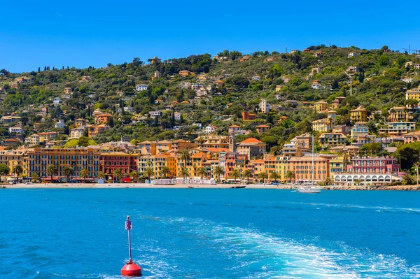 Santa Margherita Ligure Italia Maggio 2015 Panorama Santa Margherita Ligure — Foto Stock