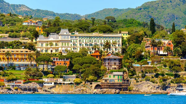 Santa Margherita Ligure Italië Mei 2015 Kust Van Ligurische Zee — Stockfoto