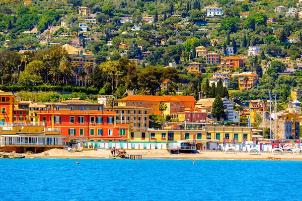 Santa Margherita Ligure Italië Mei 2015 Kust Van Ligurische Zee — Stockfoto