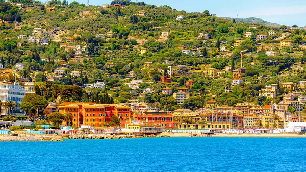 Santa Margherita Ligure Italy May 2015 Coast Ligurian Sea Santa — Stock Photo, Image