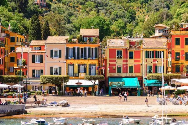 Portofino Talya Mayıs 2016 Portofino Talyan Balıkçı Köyü Cenova Eyaleti — Stok fotoğraf