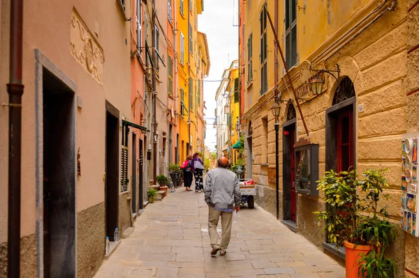 Porto Venere Itália Maio 2016 Rua Principal Porto Venere Itália — Fotografia de Stock