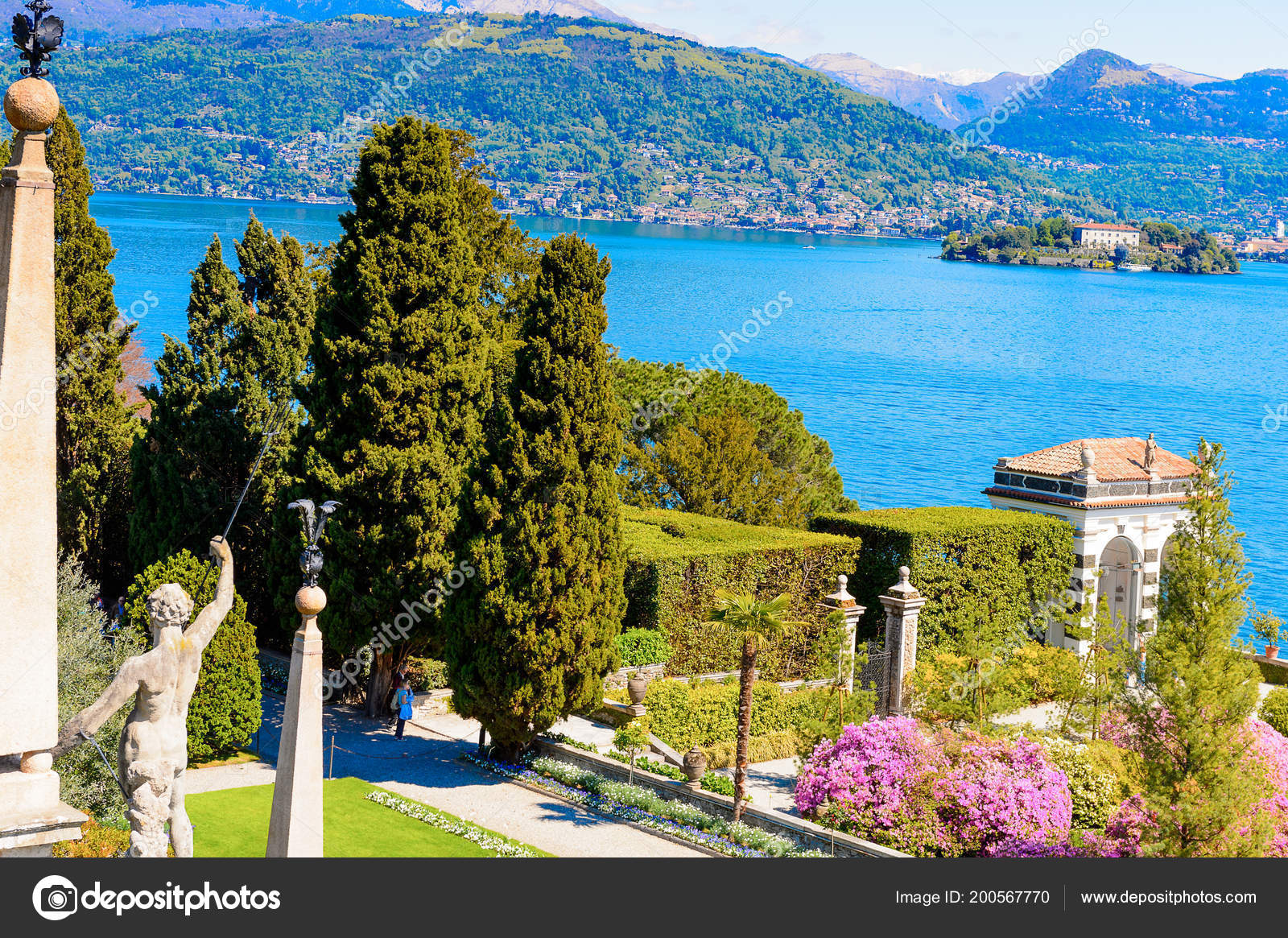 Isola Bella Garden Palace Borromeo Lake Maggiore Northern Italy