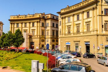 Floransa, İtalya - 6 Mayıs 2016: Toskana'nın başkenti Floransa'nın Mimarisi