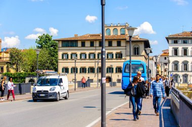 Floransa, İtalya - 6 Mayıs 2016: Tarihi Floransa Merkezi, İtalya. Unesco Dünya Heriage.