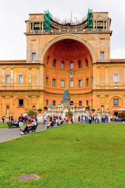 Vatikan, Vatikan - 7 Mayıs 2016: Vatikan Müzesi. 1506 yılında kurulmuştur.