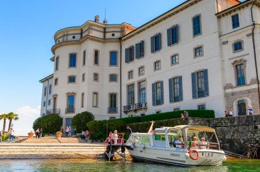 Isola Bella, İtalya - 3 Mayıs 3016: Bella Adası, Kuzey İtalya'daki Lago Maggiore Borromean Adalarından biri