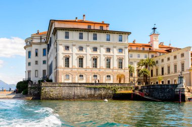 Isola Bella, İtalya - 3 Mayıs 3016: Bella Adası, Kuzey İtalya'daki Lago Maggiore Borromean Adalarından biri
