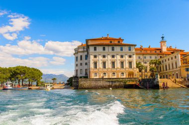 Isola Bella, İtalya - 3 Mayıs 3016: Bella Adası, Kuzey İtalya'daki Lago Maggiore Borromean Adalarından biri