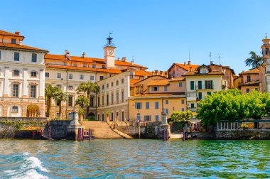 Isola Bella, İtalya - 3 Mayıs 3016: Bella Adası, Kuzey İtalya'daki Lago Maggiore Borromean Adalarından biri