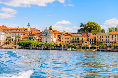 Isola Bella, İtalya - 3 Mayıs 3016: Bella Adası, Kuzey İtalya'daki Lago Maggiore Borromean Adalarından biri