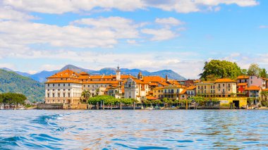 Isola Bella, İtalya - 3 Mayıs 3016: Bella Adası, Kuzey İtalya'daki Lago Maggiore Borromean Adalarından biri