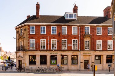 York, İngiltere - 19 Temmuz 2016: York'un Mimarisi, tarihi surlu bir şehir, North Yorkshire, İngiltere.