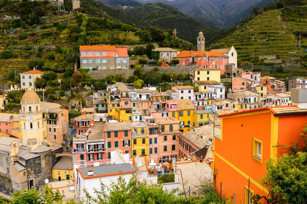 Vernazza Talya Mayıs 2016 Spezia Liguria Talya Eyaletinin Küçük Bir — Stok fotoğraf