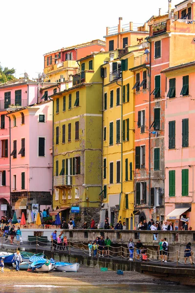 Vernazza Italy May 2016 Beatiful View Vernazza Vulnetia Small Town — Stock Photo, Image