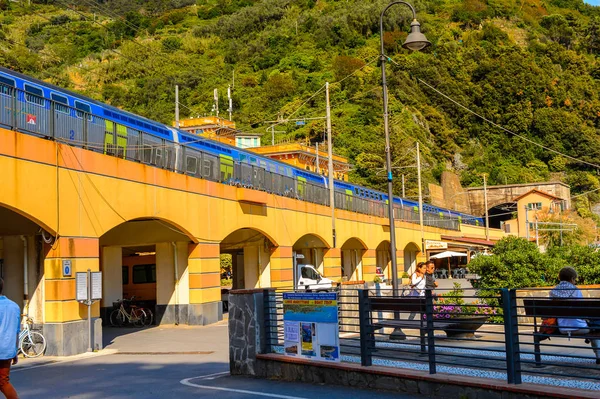 Monterosso Italia Maggio 2016 Monterosso Mare Piccolo Comune Provincia Spezia — Foto Stock