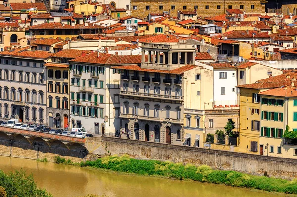 Floransa, İtalya - 6 Mayıs 2016: Tarihi Floransa Merkezi, İtalya. Unesco Dünya Heriage.