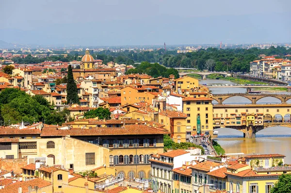 Floransa, İtalya - 6 Mayıs 2016: Tarihi Floransa Merkezi, İtalya. Unesco Dünya Heriage.