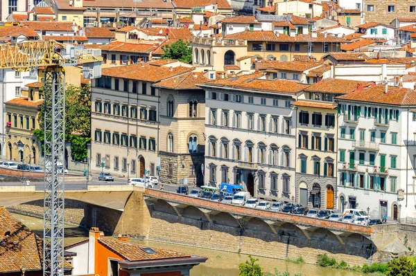 Floransa, İtalya - 6 Mayıs 2016: Tarihi Floransa Merkezi, İtalya. Unesco Dünya Heriage.