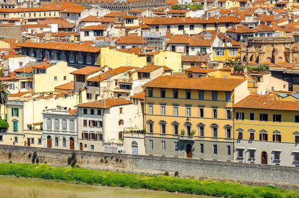 Floransa, İtalya - 6 Mayıs 2016: Tarihi Floransa Merkezi, İtalya. Unesco Dünya Heriage.