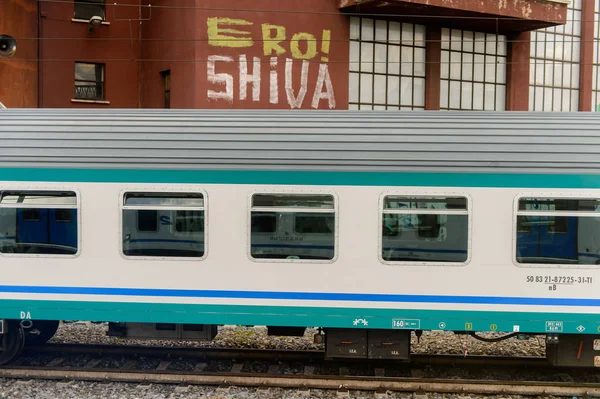 Florenz Italien Mai 2016 Trenitalia Company Train Movement Florence Trenitalia — Stockfoto